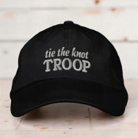 Krawatte der Knot-Truppe Moderne einfache Hochzeit