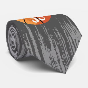 Krawatte des Basketballs (Personalizable)