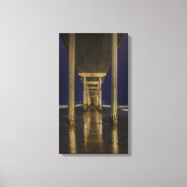 Krawatte des Knoten Leinwanddruck