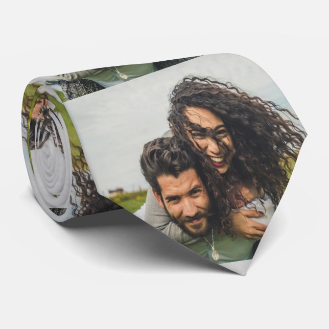 Krawatte des personalisierten Fotos (Gerollt)