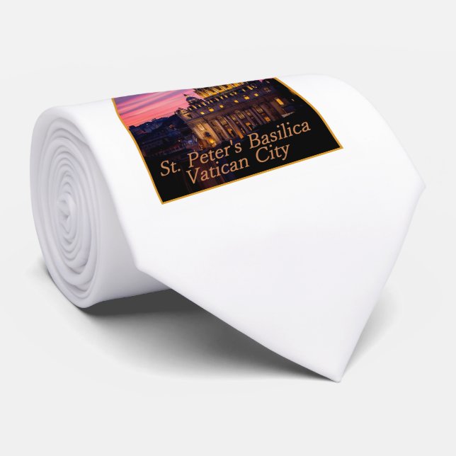 Krawatte des VATIKANS Italien (Gerollt)