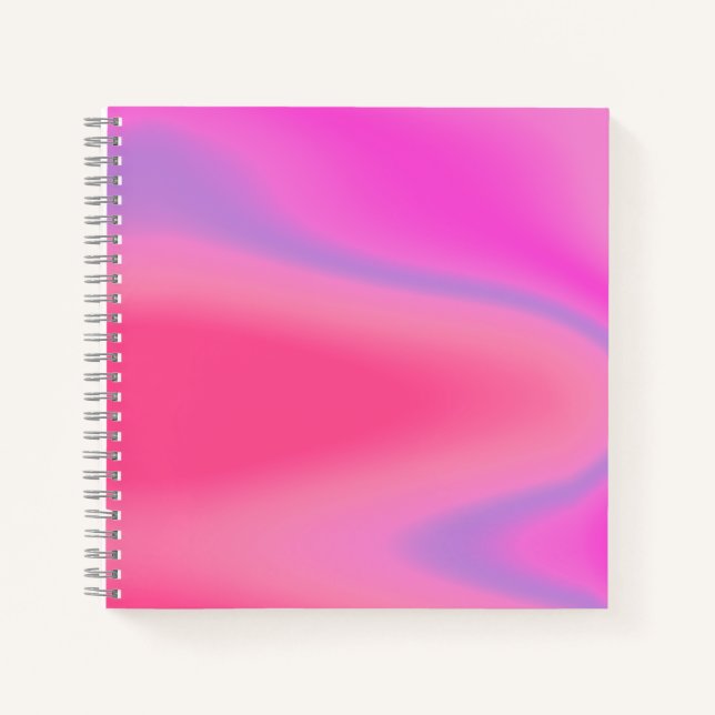 Krawatte-Dye Dreams - Grafikdesign Notizbuch (Vorderseite)