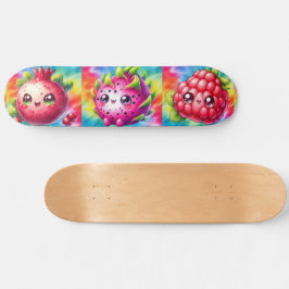 Krawatte-Dye Happy Dragon Fruit Skateboard