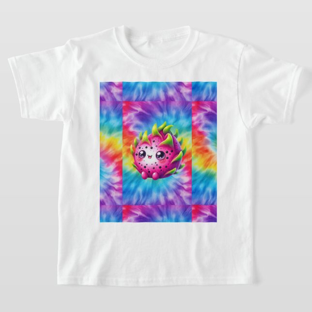 Krawatte-Dye Happy Dragon Fruit T-Shirt (Ablage )