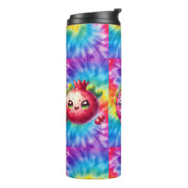 Krawatte-Dye Happy Dragon Fruit Thermosbecher
