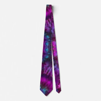 Krawatte-Dye Men's Krawatte in Purples, Blues und 