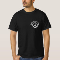 Krawatte Dye Peace Sign Bleibe Trippy Little Hippi