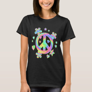 Krawatte Dye Peace Signature Niedliche Liebe Farbi T-Shirt