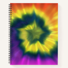 Krawatte-Dye Spiral - 8.5" x 11" SpiralNotebook Notizbuch
