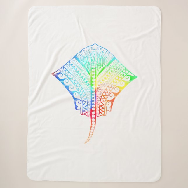 Krawatte Dyed Colors Stingray Sherpadecke (Vorderseite)