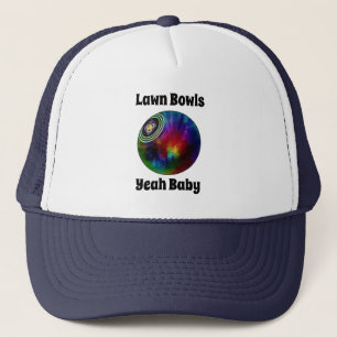 Krawatte Dyed Lawn Bowl, Truckers Hat Truckerkappe