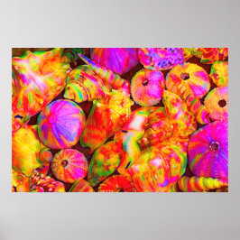 Krawatte Dyed Muscheln Poster