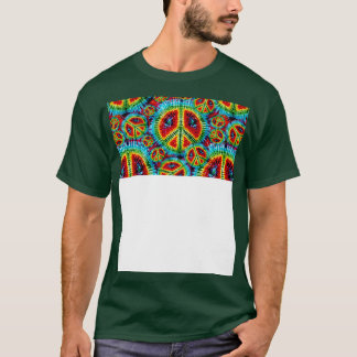 Krawatte Dyed Psychedelic T-Shirt