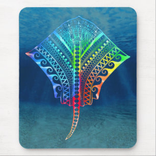Krawatte Dyed Tribal Stingray Mousepad
