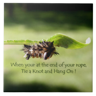 "Krawatte ein Knoten und ein Fall auf" Decrotive Fliese