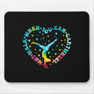Krawatte Farbe Herzkartrader Gymnastik Cheerleader Mousepad
