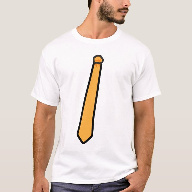 Krawatte für Grafik T-Shirt (Vorderseite)