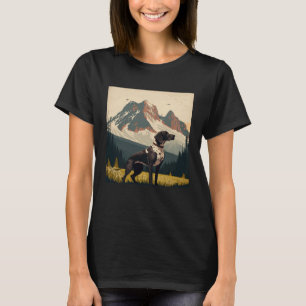 Krawatte für Kurzportrait-Hunde T-Shirt