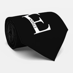 Krawatte für personalisierte Monogramm und Name