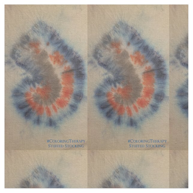 Krawatte-gefärbter Strumpf Stoff (Nahaufnahme)