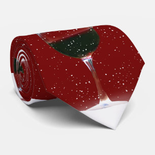 Krawatte Holiday Wein
