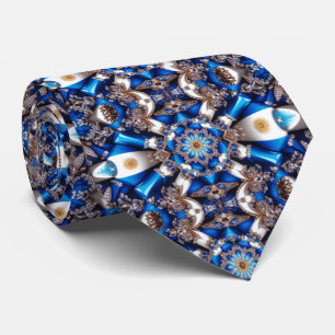 Krawatte mit argentinischem Farbdesign