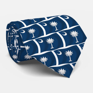 Krawatte mit der Flagge von South Carolina
