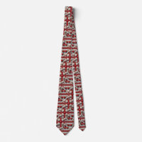 Krawatte mit englischer Rose Design