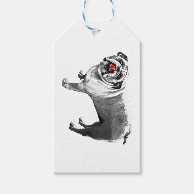Krawatte-On Red Spark Geschenkanhänger (Vorderseite)