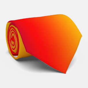 Krawatte, Orange und Gelb, SPASS Krawatte