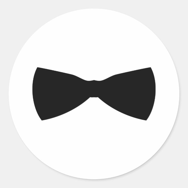 Krawatte Runder Aufkleber (Vorderseite)