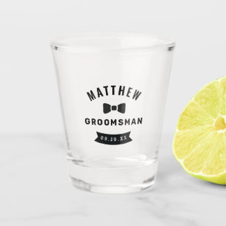 Krawatte Schnapsglas