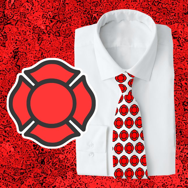 Krawatte St. Florian mit großen Kreuzungen (Von Creator hochgeladen)
