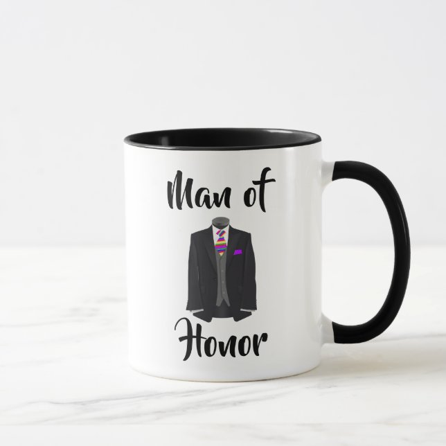 Krawatte Tuxedo Wedding Tasse (Rechts)