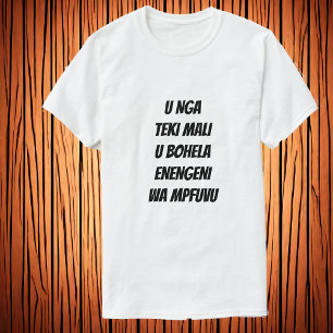 Krawatte von Geld im Nilpferd T-Shirt