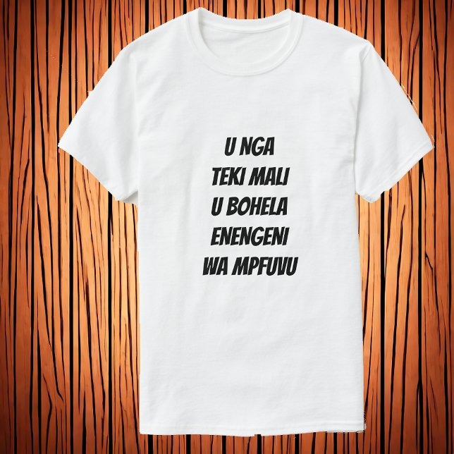 Krawatte von Geld im Nilpferd T-Shirt (Von Creator hochgeladen)