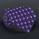 Krawatte zur Krawatte von Navy- und Grau-Satellite<br><div class="desc">Krawatte zur Krawatte von Navy- und Grau-Satelliten-Disketten</div>