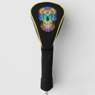 Krawatten-Schädel-tote Zombie-Fahrer-oder Golf Headcover
