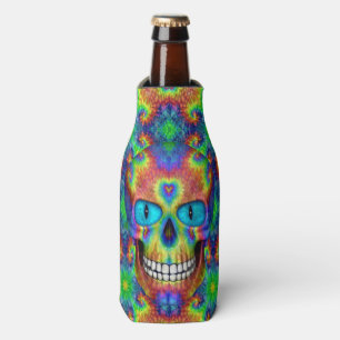 Krawatten-Schädel-tote Zombie-Flasche cooler Flaschenkühler