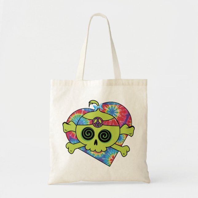 Krawatten-Schädel Tragetasche (Vorne)
