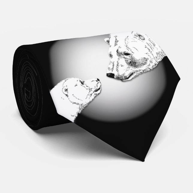 Krawatten-Tier-Kunst-Krawatten-Krawatte der Krawatte (Gerollt)