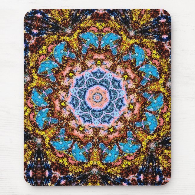 Krawattenpilze 4 mousepad (Vorne)