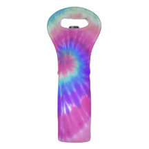 Krawattenwein-/-flaschen-Taschenregenbogenspirale