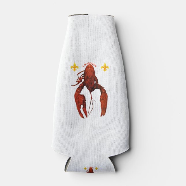 Krawfischflasche Cooler Flaschenkühler (Vorderseite)