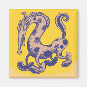 Krazy Pferd!Magnet Magnet