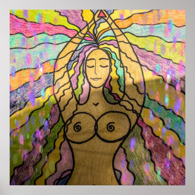 Kreation Moderne Kunst Poster (Vorne)