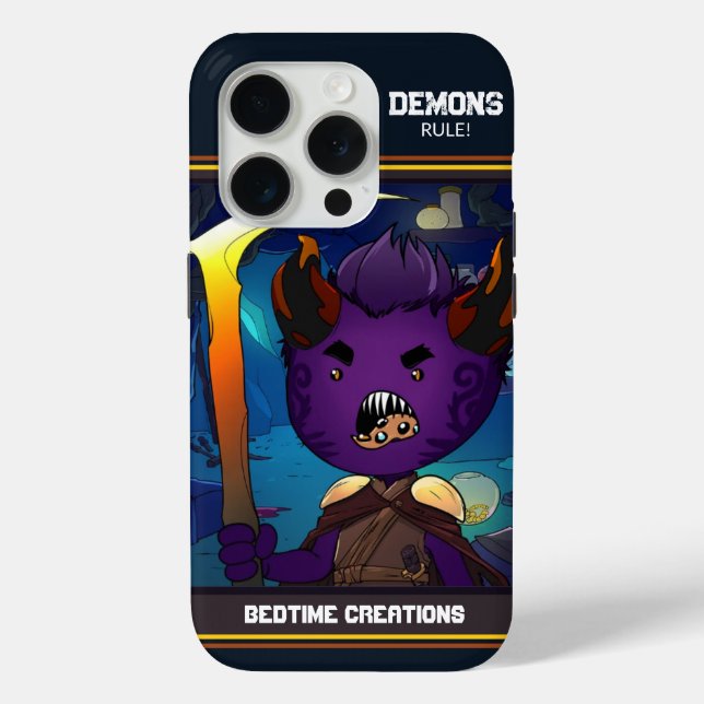 Kreationen-Demons-Regel im Bedtime! Case-Mate iPhone Hülle (Rückseite)