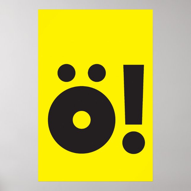 KREATIONEN TYP-(Ö!) POSTER (Vorne)