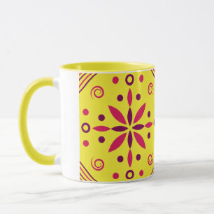 Kreativ gestaltete moderne Tasse