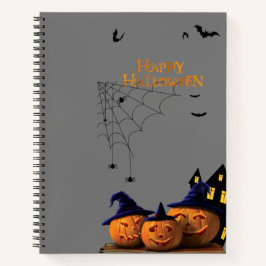 Kreativ: Halloween Custom 8.5" x 11" Notizbuch